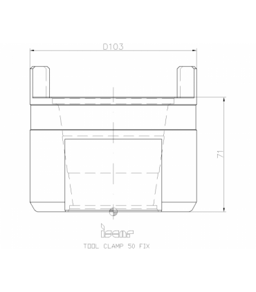 TOOL CLAMP 50 FIX
