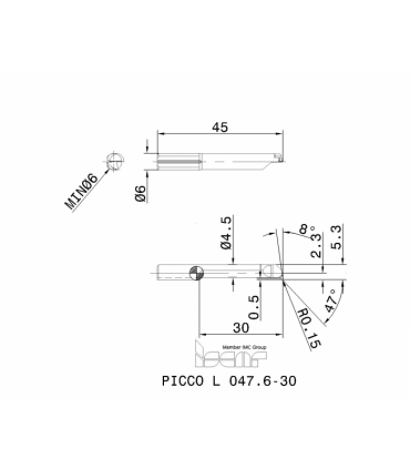 PICCO L 047.6-30 IC908