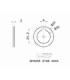 SPACER STUB 22X2