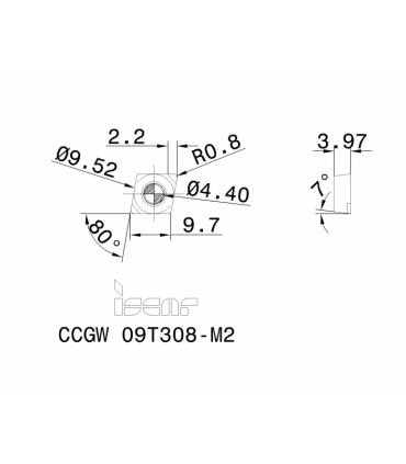 CCGW 09T308-M2 IB10HC