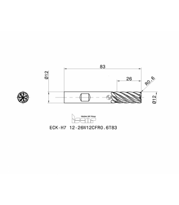 ECK-H7 12-26W12CFR0.6T83 IC900