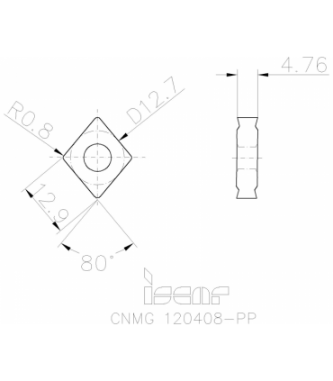 CNMG 120408-PP IC6025