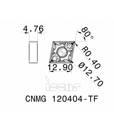 CNMG 120404-TF IC8250