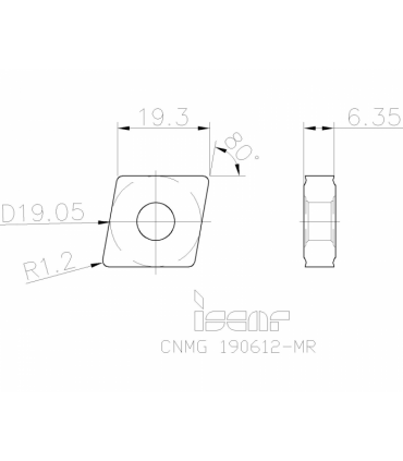 CNMG 190612-MR IC8250