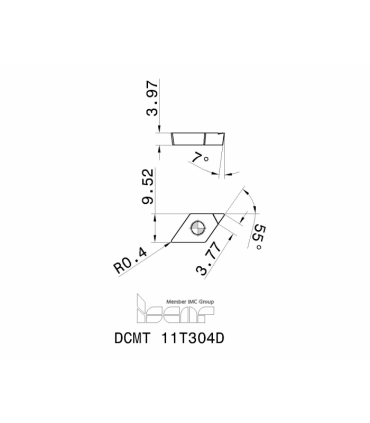 DCMT 11T304D ID5
