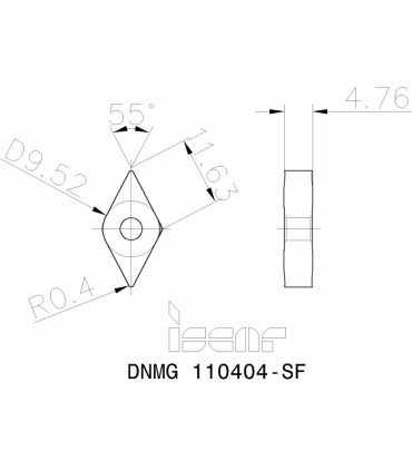 DNMG 110404-SF IC520N