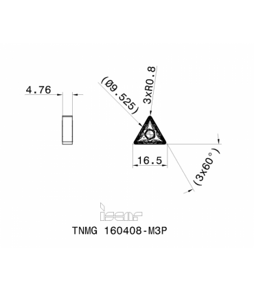 TNMG 160408-M3P IC830