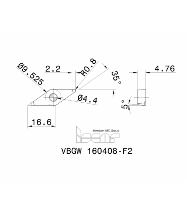 VBGW 160408SF-2MT IB20HC