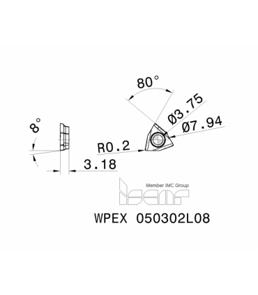 WPEX 050302L08 IC908