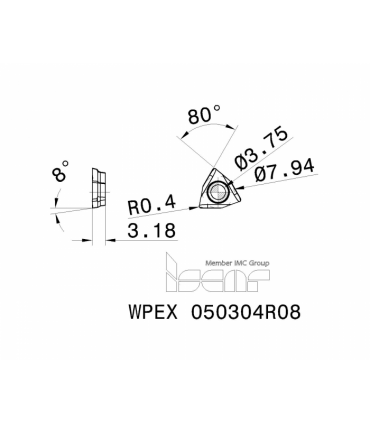 WPEX 050304R08 IC908