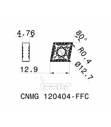 CNMG 120404-FFC IC520N