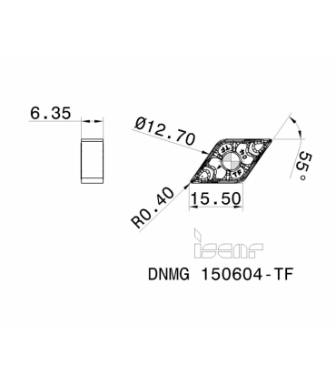 DNMG 150604-TF IC8150