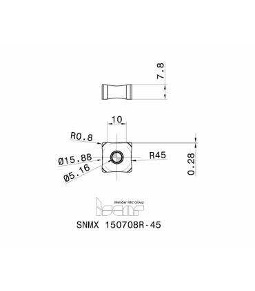SNMX 150708R-45 IC8150