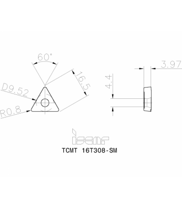 TCMT 16T308-SM IC9150