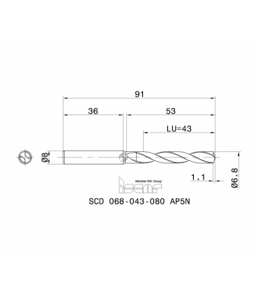 SCD 068-043-080 AP5N IC908