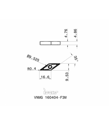 VNMG 160404-F3M IC6015