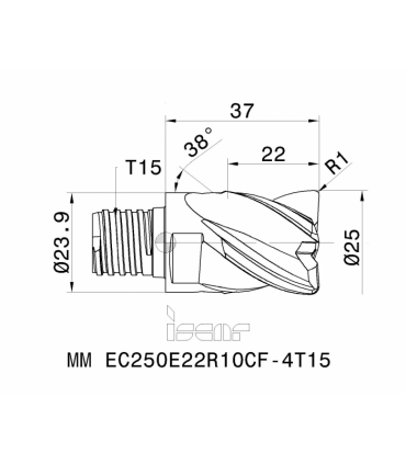MM EC250E22R10CF-4T15 IC908