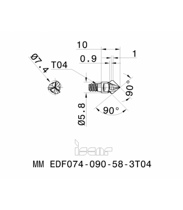 MM EDF074-090-58-3T04 IC908