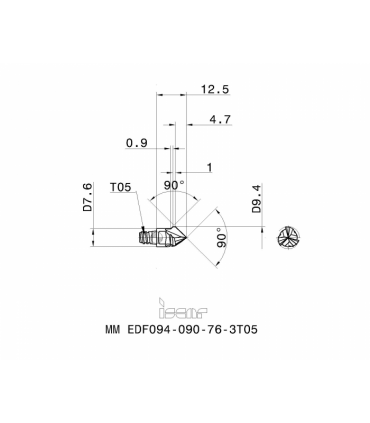 MM EDF094-090-76-3T05 IC908