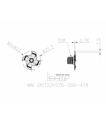 MM GRIT22K076-000-4T8 IC908
