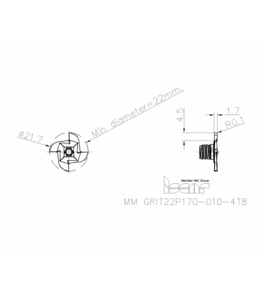 MM GRIT22P170-010-4T8 IC908