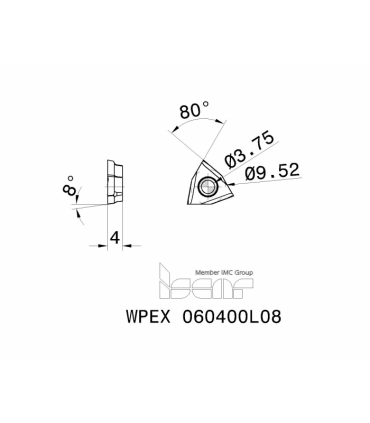 WPEX 060400L08 IC08