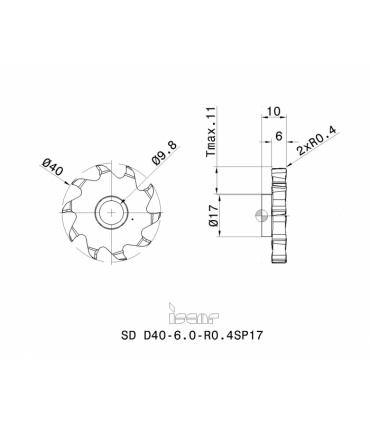 SD D40-6.0-R0.4SP17 IC908