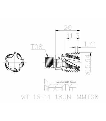 MT 16E11 18UN-MMT08 IC908