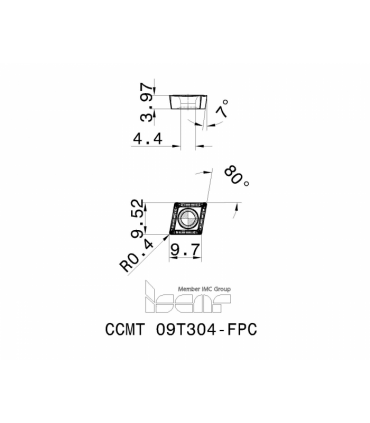CCMT 09T304-FPC IC520N