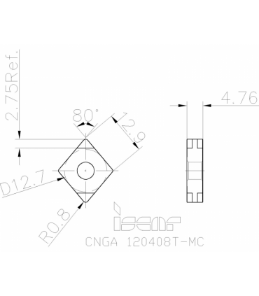 CNGA 120408T-MC IB55
