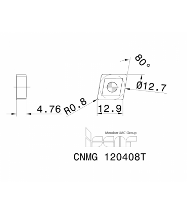CNMG 120408T IN22