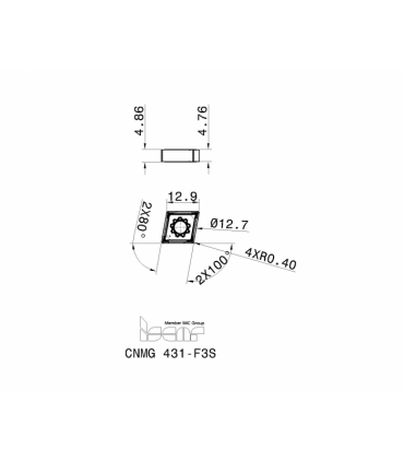 CNMG 120404-F3S IC806