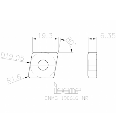 CNMG 190616-NR IC8150