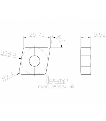 CNMG 250924-NR IC8250