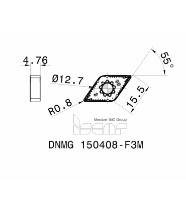 DNMG 150408-F3M IC806