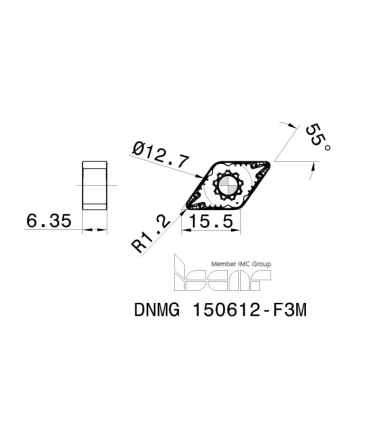DNMG 150612-F3M IC807