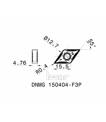 DNMG 150404-F3P IC807