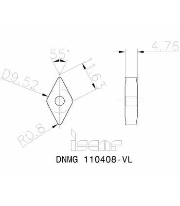DNMG 110408-VL IC806