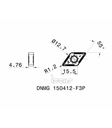 DNMG 150412-F3P IC807