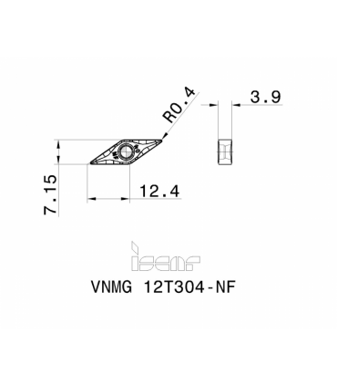 VNMG 12T304-NF IC9150