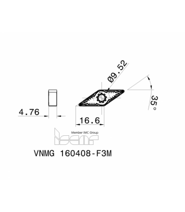 VNMG 160408-F3M IC807