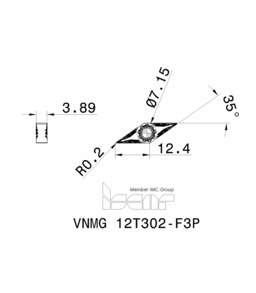 VNMG 12T302-F3P IC8150