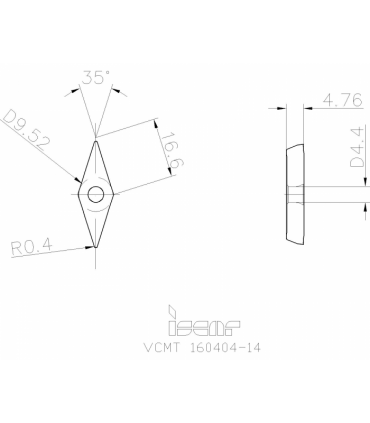 VCMT 160404-14 IC520N