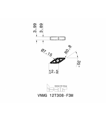 VNMG 12T308-F3M IC804