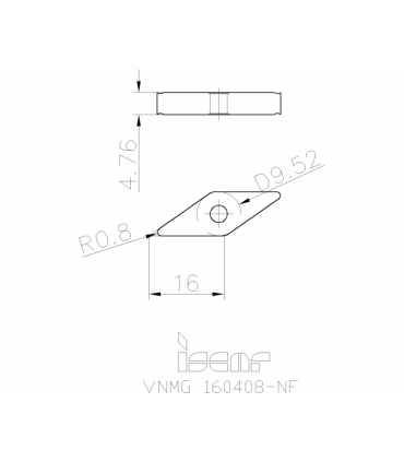VNMG 160408-NF IC8250