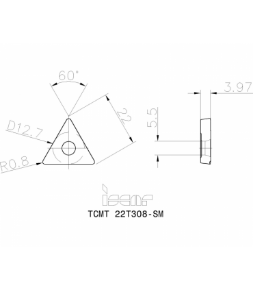TCMT 22T308-SM IC9150