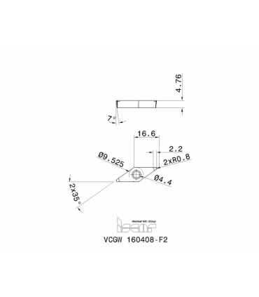 VCGW 160408SF-2MT IB20HC