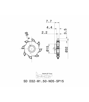 SD D32-M1.50-NO5-SP15 IC908