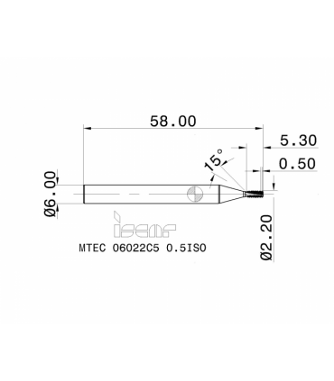 MTEC 06022C5 0.5ISO IC908
