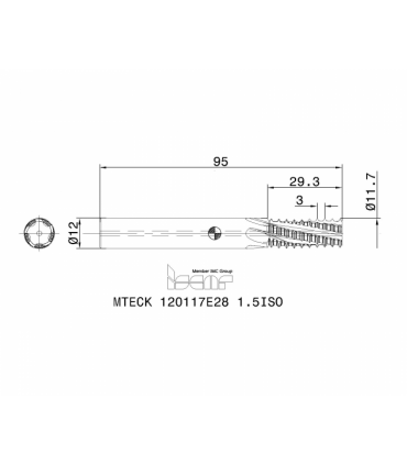MTECK 120117E28 1.5ISO IC908